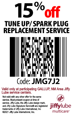 Jiffy Lube Tune Up Spark Plug Replacement Coupon
